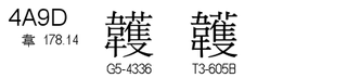 U+4A9D